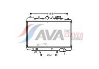 Radiador MZ2024 Ava Quality Cooling