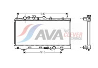 Radiador MZ2152 Ava Quality Cooling