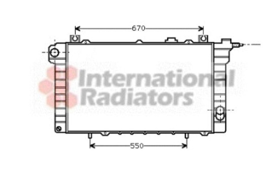 RADIADOR NISSAN PATROL P260 D 13002110 International Radiators, Imagen 2