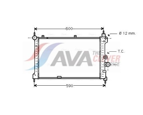 Radiador OL2127 Ava Quality Cooling