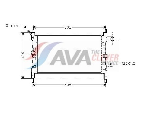 Radiador OLA2023 Ava Quality Cooling