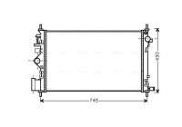 Radiador OLA2471 Ava Quality Cooling