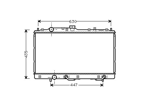 RADIADOR olt 1.8 Mano / Aut. '96- 32002125 International Radiators