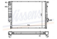 Radiador - Original 60759A Nissens