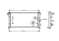 RADIADOR PANDA/VAN 13JTD MT desde '03 17002295 International Radiators Plus