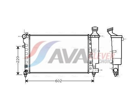 Radiador PEA2262 Ava Quality Cooling