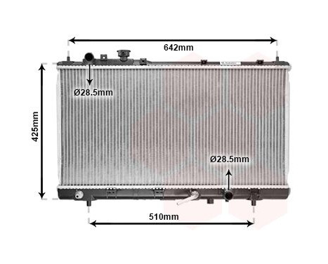 RADIADOR PREMACY 18 AT +/sin AIRE ACONDICIONADO 99- 27002167 International Radiators