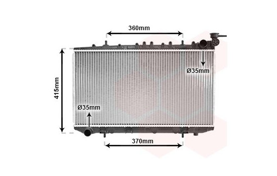 RADIADOR PRIMERA1 20i MT 90-96 13002096 International Radiators, Imagen 2