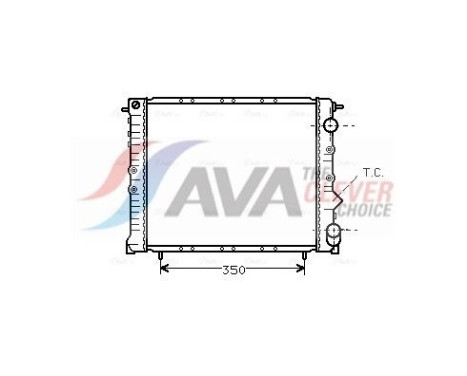 Radiador RT2054 Ava Quality Cooling