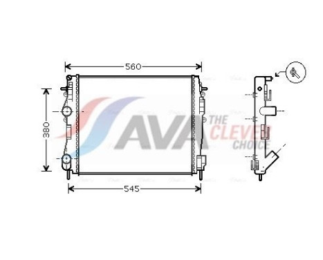 Radiador RT2309 Ava Quality Cooling