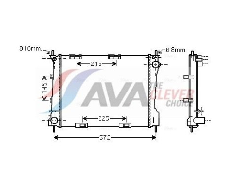 Radiador RT2371 Ava Quality Cooling