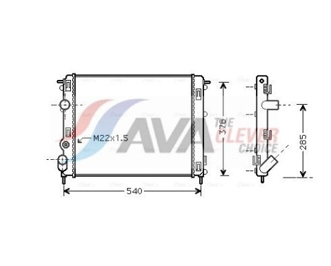 Radiador RTA2302 Ava Quality Cooling