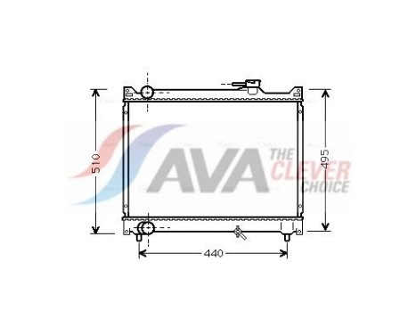 Radiador SZ2046 Ava Quality Cooling