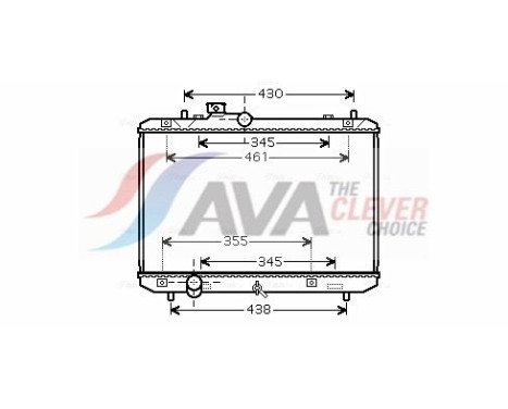 Radiador SZ2083 Ava Quality Cooling