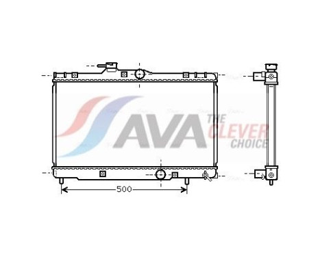 Radiador TO2273 Ava Quality Cooling