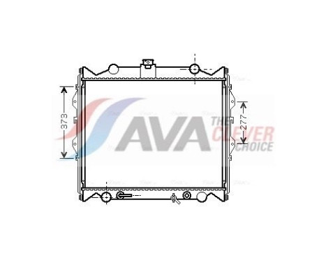 Radiador TO2311 Ava Quality Cooling