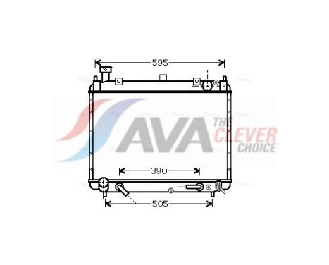 Radiador TO2340 Ava Quality Cooling