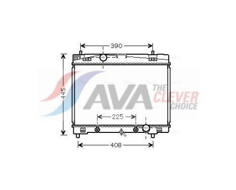 Radiador TO2577 Ava Quality Cooling