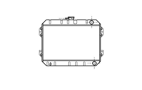 RADIADOR TOYOTA HI-LUX RN 8/7 53002082 International Radiators