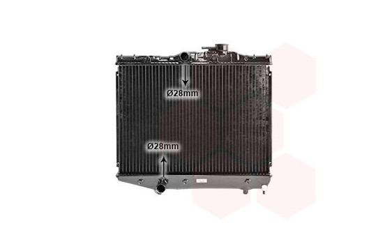 RADIADOR TY STARLET 10/13 TAMAÑO 84-89 53002038 International Radiators, Imagen 2