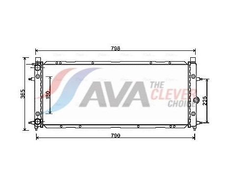 Radiador VN2094 Ava Quality Cooling