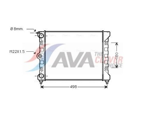 Radiador VNA2039 Ava Quality Cooling