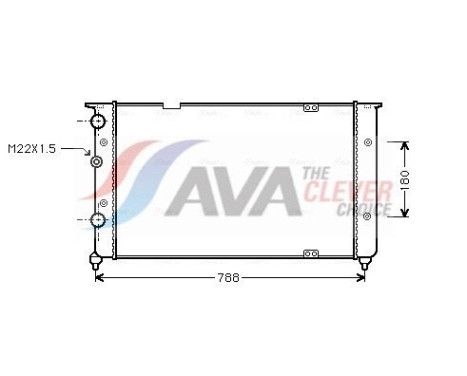 Radiador VNA2103 Ava Quality Cooling