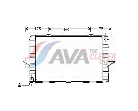 Radiador VO2063 Ava Quality Cooling