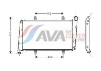 Radiador VOA2015 Ava Quality Cooling