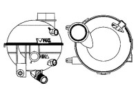 Tanque de expansión, refrigerante