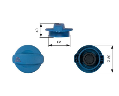 Tapa del radiador RC237 Gates