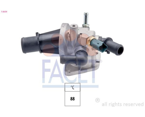 Termostato, refrigerante 7.8639 Facet