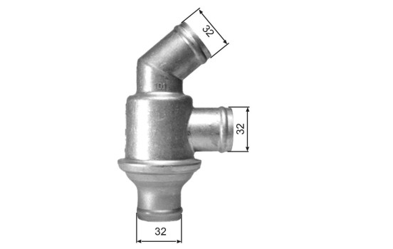 Termostato, refrigerante TH01782 Gates, Imagen 2