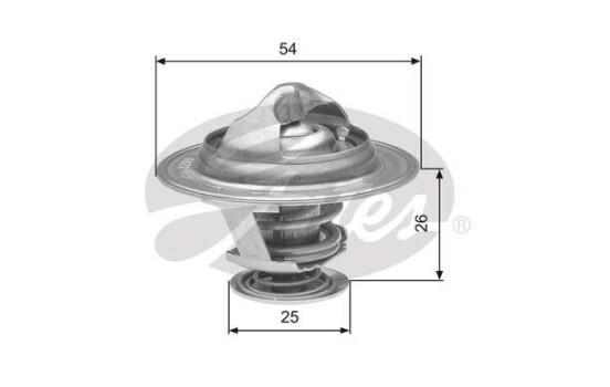 Termostato, refrigerante TH22779G1 Gates