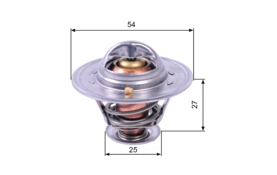 Termostato, refrigerante TH22779G1 Gates, Imagen 2