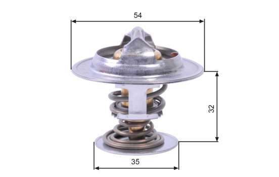 Termostato, refrigerante TH26590G1 Gates, Imagen 2