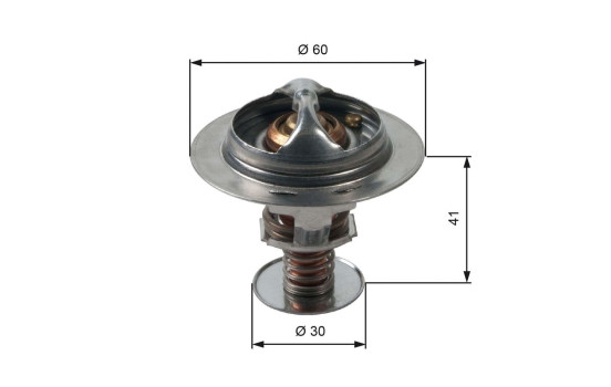 Termostato, refrigerante TH34882G1 Gates, Imagen 2