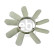 Aspa del ventilador 22073 FEBI, Miniatura 2