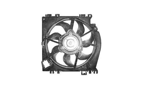 CHASIS + VENTILADOR Clio/Modus con AIRE ACONDICIONADO 4331747 International Radiators