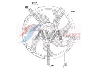 Rueda del ventilador de refrigeración BW7663 Ava Quality Cooling