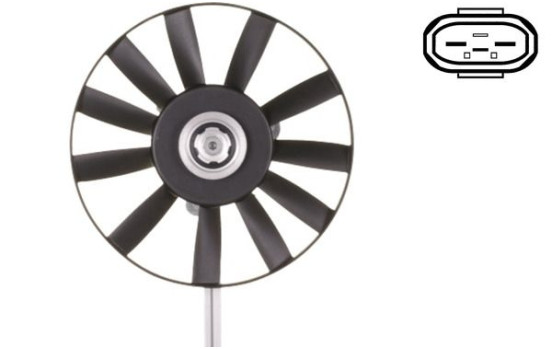 Rueda del ventilador de refrigeración CFF 12 000S Mahle