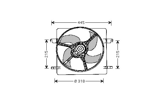 VENTILADOR DE REFRIGERACIÓN 1865747 International Radiators, Imagen 2