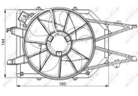Ventilador de refrigeración 47034 NRF