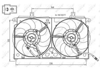 Ventilador de refrigeración 47048 NRF