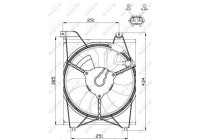 Ventilador de refrigeración 47515 NRF