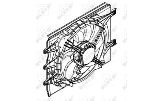 Ventilador de refrigeración 47596 NRF