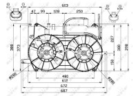 Ventilador de refrigeración 47673 NRF