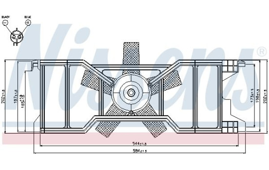 Ventilador de refrigeración 85630 Nissens, Imagen 7