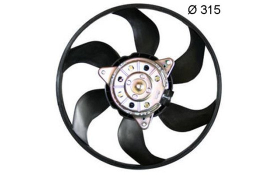 Ventilador de refrigeración CFF 383 000S Mahle, Imagen 3