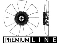 Ventilador de refrigeración CFF 491 000P Mahle